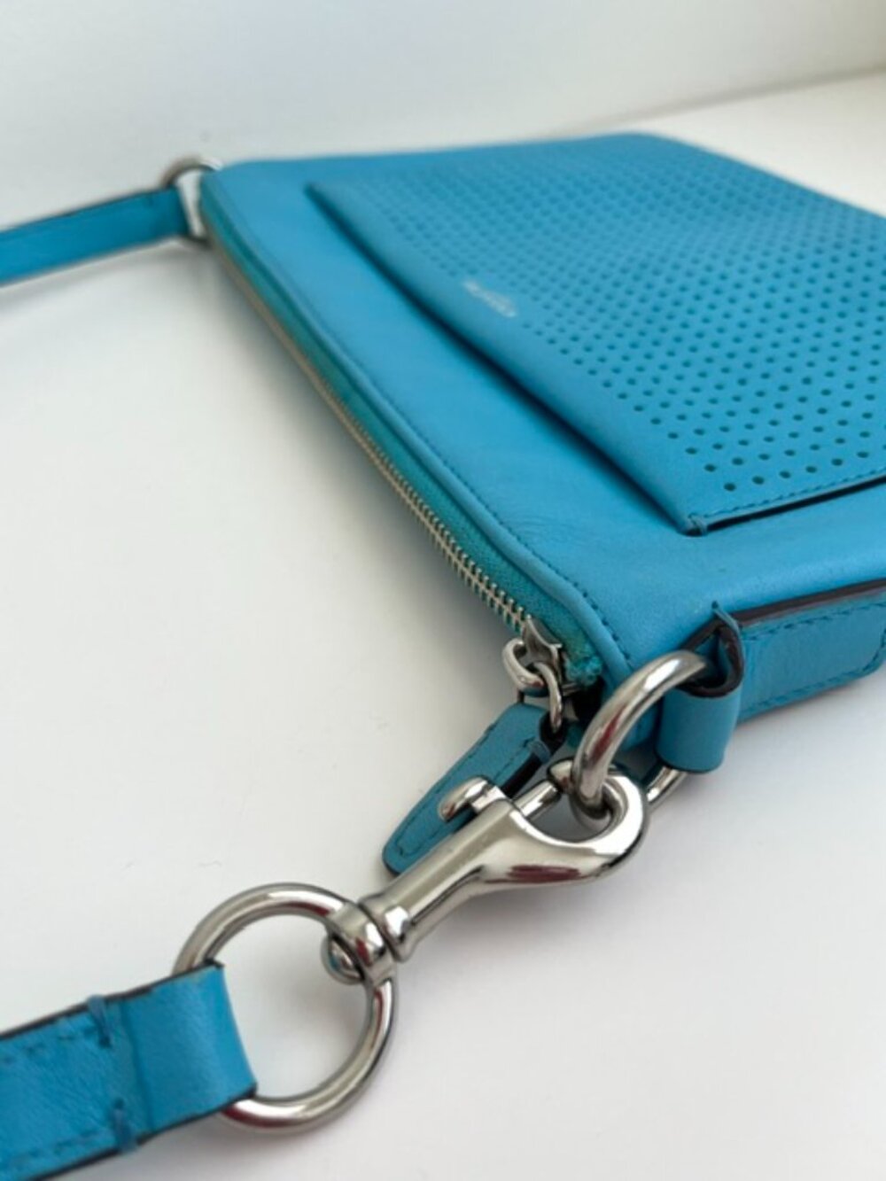 Coach Legacy Perforated East West Swingpack (Style 48979) - Picture 3 of 8